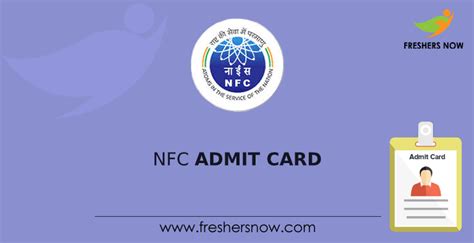 nfc gov in admit card 2014|nfc.gov.in / nfcrecruitment.in Download Call Letter / Hall Ticket .